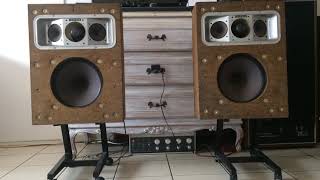 Isophon telefunken G3037 full AlNiCo Revox b750 [upl. by Ardnuas362]