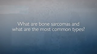 Bone Sarcomas  FAQ with Dr Adam Levin [upl. by Chantalle]