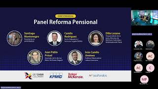 Panel Reforma Pensional  KPMG y Baker Mckenzie [upl. by Zenger]