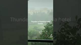 The storm Phenicia hotel Tunisia like and subscribe👍 [upl. by Grant102]