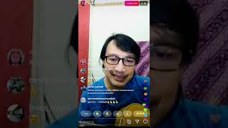 Katon Bagaskara live Lagu GERIMIS ketika mendadak LIVE IG bikin kejutan [upl. by Rene502]