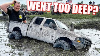 Boggin Fail Might Have Went Too Deep Budget Bogger Gets It DONE Trucks Gone Wild Plant Bamboo [upl. by Iclehc]