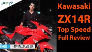 Kawasaki ZX14R Top Speed  Full Review [upl. by Ainnet214]