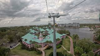 WDW Skyliner Ride from Disneys Caribbean Beach Resort  312024 [upl. by Zoldi]