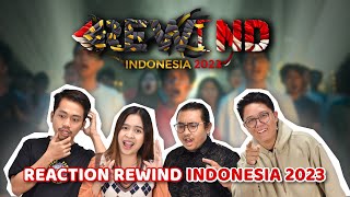 REACTION REWIND INDONESIA 2023 [upl. by Herries]