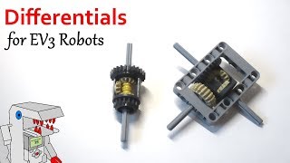 Differentials  Why are they so Important for EV3 Robots [upl. by Alphard]