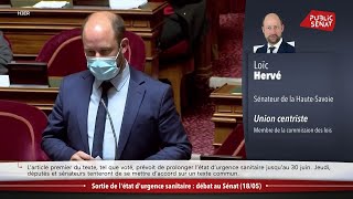 Débat sur la sortie de létat durgence sanitaire au Sénat [upl. by Clapp]