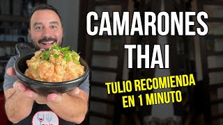 Cazuela de Camarones Thai  Receta Fácil  Tulio Recomienda en 1 Minuto [upl. by Kathy]