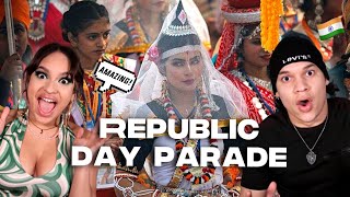 This performance is NEXT LEVEL Latinos react to Indias Republic Parade 2024 Performance [upl. by Enovaj]