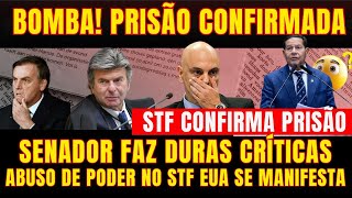 URGENTE STF CONFIRMA A PRISÃO MORAES FOI PEGO E SENADOR FAZ DURAS REVELAÇÕES E CITA NOMES GRANDES [upl. by Atimad]