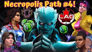 The Necropolis Path 4 Venturing To The Right Side Of The Map New R2 America Chavez Jubilee MCOC [upl. by Secundas]