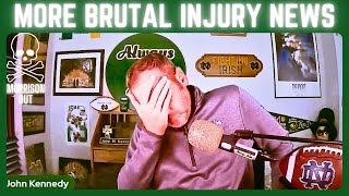 BREAKING☠️Another BRUTAL SeasonEnding Injury For Notre Dame [upl. by Etnovad411]