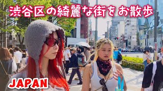 【4k】東京・渋谷・表参道〜原宿STお散歩  Japan walking Tour April 2024 [upl. by Fanchie]