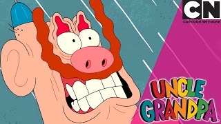 Uncle Grandpa  Pizza Ghost  Cartoon Network [upl. by Gutow774]