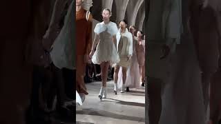 Heart Evangelista at Akris Show  Paris Fashion Week 2024 shorts fashion [upl. by Hughmanick]