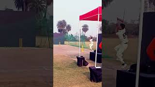 Rcb Net Bowler Trial Left Arm Pacer Bowling In Nets shorts [upl. by Dmitri]