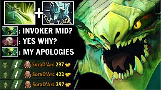 Having Hard Time vs Invoker Mid Try This Poison Burst Viper DELETE Invoker in Top Ranked Dota 2 [upl. by Katalin]