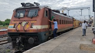 Chendur Super Fast Express 20606 Tiruchendur  Chennai Egmore Express Departure at Panruti [upl. by Novel138]