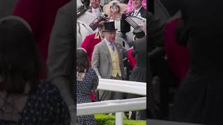 King Charles III and Queen Camilla open Royal Ascot  HELLO [upl. by Traweek]