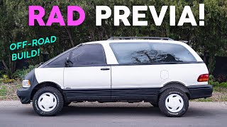 You Will Love This Super Rad Toyota Previa OffRoad Build [upl. by Bricker]