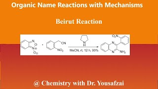 Beirut Reaction  Quinoxaline14dioxide Synthesis  Organic Name Reaction and Mechanism [upl. by Dulci]