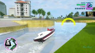 GTA VICE CITY  Mission 28  Stunt Boat Challenge [upl. by Euv]