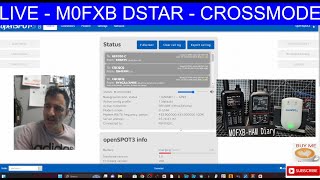 LIVE  M0FXB DSTAR  CROSSMODE [upl. by Aiouqes270]