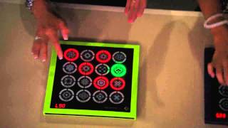 FlashPad Air Touchscreen Electronic Game with Lights amp Sounds with Amy Stran [upl. by Iduj]