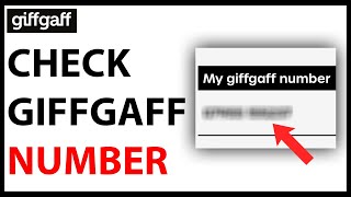 How to Check GiffGaff Phone Number [upl. by Erda116]