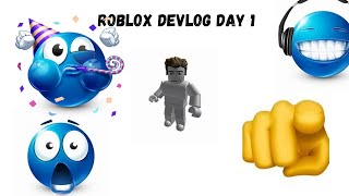 Roblox Devlog Day 1 [upl. by Mauri]