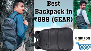 Best Unisex Backpack By Gear in Rs899  Gear Bacpack 28L Unboxing gear backpack [upl. by Sunil]