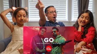 Coke Studio  Season 14  Go  Abdullah Siddiqui x Atif Aslam  Reaction by Foreign Kids [upl. by Leirvag901]