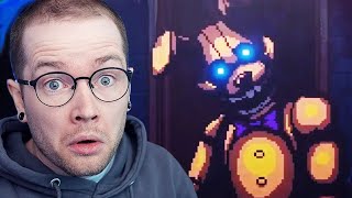 Reacting to LEAKED NEW FNAF Game Into The Pit [upl. by Eidnahs480]