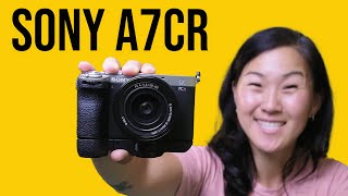 The NEW Sony A7CR  Smallest Full Frame Camera [upl. by Messere]