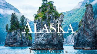 Alaska 4K Amazing Nature Film  Peaceful Piano Music  Travel Nature [upl. by Norvan]