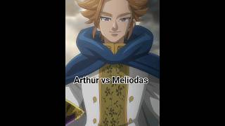 Meliodas vs Arthur sevendeadlysins anime fourknightsoftheapocalypse animeedit [upl. by Meenen]