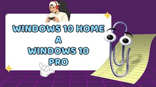 Actualizar de Windows 10 Home a Pro y sin perder archivos windows10 [upl. by Hausner929]