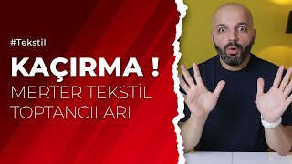 İSTANBUL MERTER TEKSTİL TOPTANCILARI  Tekstil Toptancıları Nerede  Toptan Tekstil Alışverişi [upl. by Esta851]