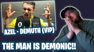 MAN IS DEMONIC AZEL 🇮🇹  DEMUTH VIP REACTION [upl. by Sucramrej]