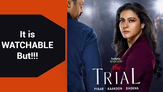 The Trial Pyaar Kanoon Dhokha Review  English  Kajol  Alyy Khan  Disney  Hotstar [upl. by Hazem]