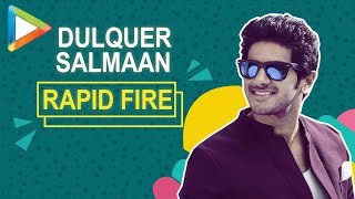 SRK or Aamir Dulquer Salmaan’s SUPERB rapid fire  Karwaan [upl. by Lednor299]