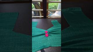 കുഞ്ഞു elastic കൊണ്ടു ഒരു design itsminebyshalima neckdesign stitching tailoring tailoringtips [upl. by Reham]