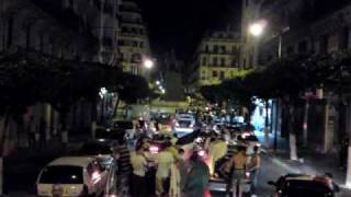 Algerie Egypte 2009 Abbane Remdane Rue Disly [upl. by Donetta]