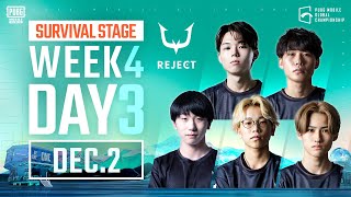 【日本語配信】2022 PMGC WEEK4 SURVIVAL STAGE DAY3 [upl. by Llewej759]