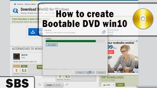 Best way to make Windows 10 Bootable DVD Easily  Works on every windows version [upl. by Eziechiele]