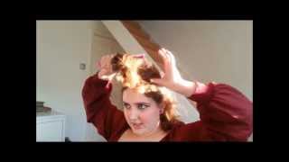 How to create a 1960s beehive hairstyle [upl. by Rozek]