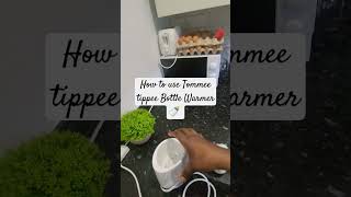 how to use Tommee tippee Bottle Warmer 🍼  baby food heating warmer [upl. by Aney779]