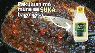 BAGOONG ALAMANG  SIKRETO PARA SUMARAP AT TUMAGAL [upl. by Sherline242]