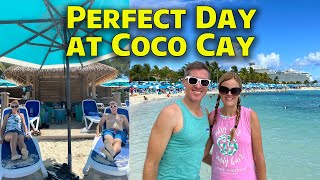 We Had A Perfect Day at Coco Cay  Royal Caribbeans Private Island  Wonder of the Seas Day 2 [upl. by Eibur]