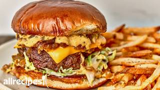 How to Make the Perfect Juicy Cheeseburger  Allrecipes [upl. by Atlante876]